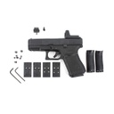 PISTOLA WE G19 V5 MOS FULL METAL NEGRA