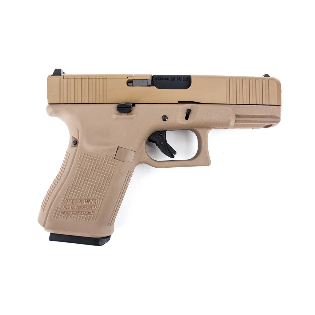 PISTOLA WE G19 V5 MOS FULL METAL TAN