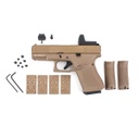 PISTOLA WE G19 V5 MOS FULL METAL TAN