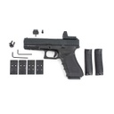 PISTOLA WE G17 V4 MOS FULL METAL NEGRA