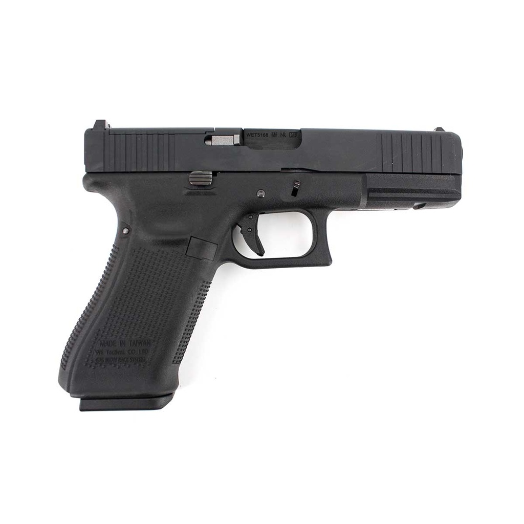 PISTOLA WE G17 V5 MOS FULL METAL NEGRA
