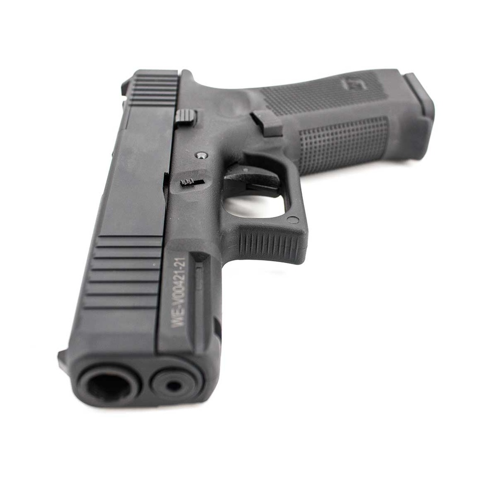 PISTOLA WE G19X V5 MOS FULL METAL NEGRA