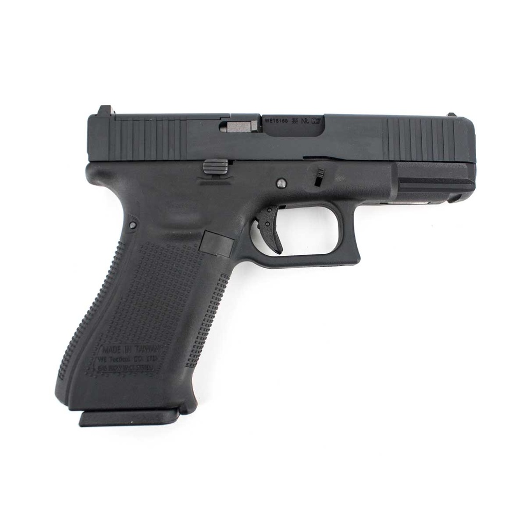 PISTOLA WE G19X V5 MOS FULL METAL NEGRA