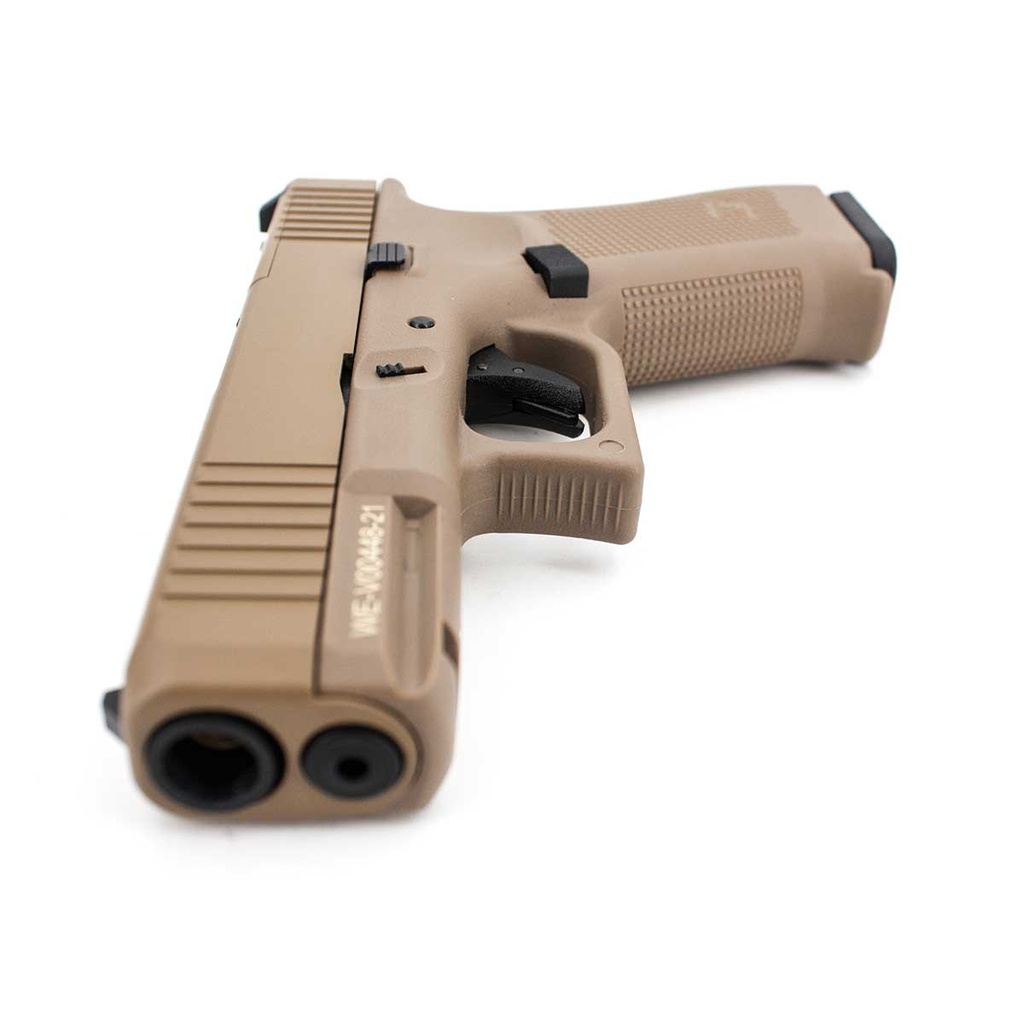 PISTOLA WE G19X V5 MOS FULL METAL TAN