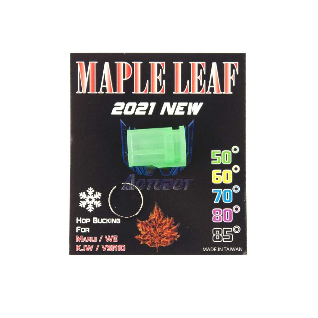 GOMA HOP-UP MAPLE LEAF 2021 AUTOBOT 50º VSR10/GBB VERDE