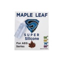 GOMA HOP-UP MAPLE LEAF SUPER MACARON SILICONA 70º AEG AZUL