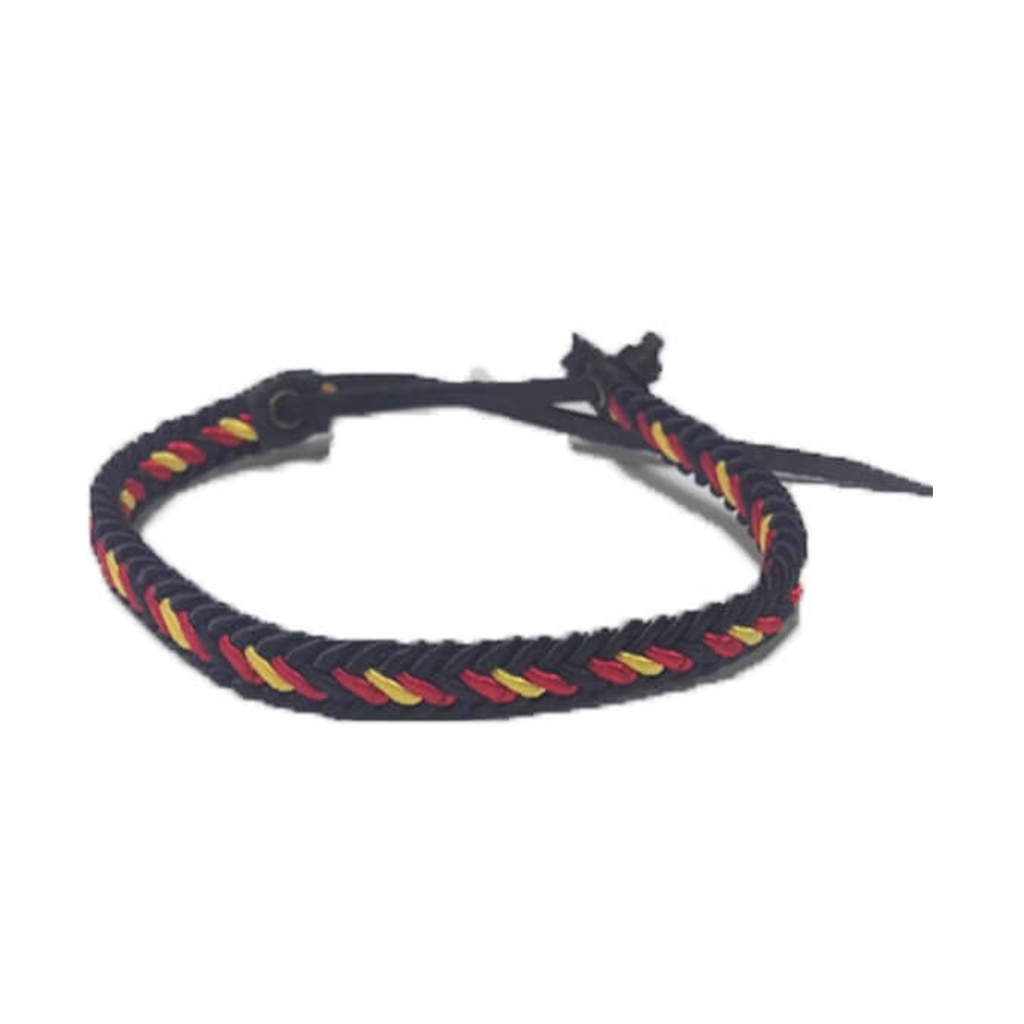 PULSERA ESPAÑA TERMINAL CUERO MARINO