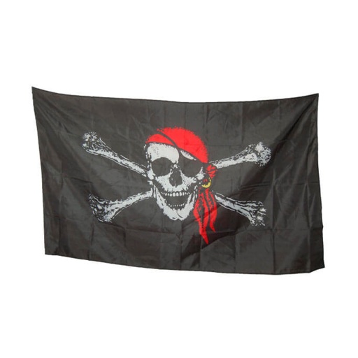 [300100-PI] BANDERA PIRATA 130 X 90