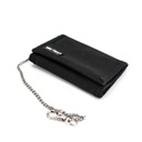CARTERA NYLON C/CADENA MILTEC NEGRA