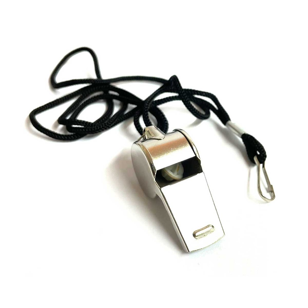 SILBATO METALICO C/CORDON PLATA