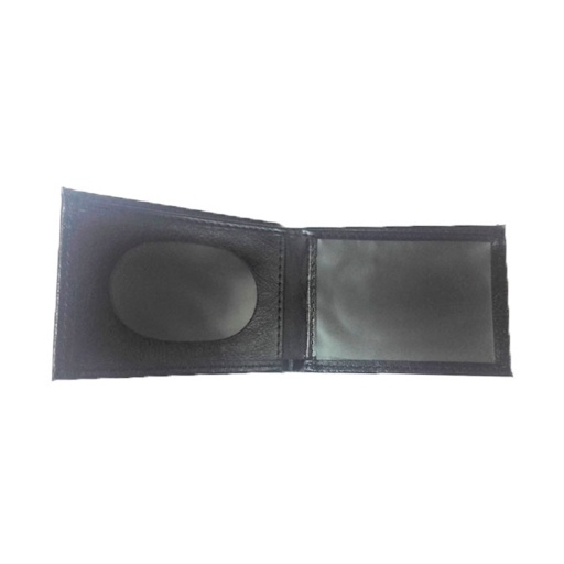 [3967] CARTERA PIEL BILLETERO 2 COMPARTIMENTOS NEGRA