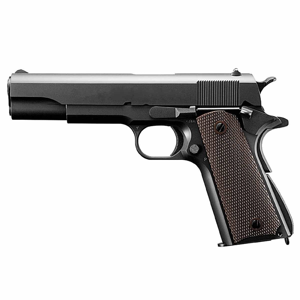 PISTOLA MARUI 1911 A1 GAS NEGRA-MARRON
