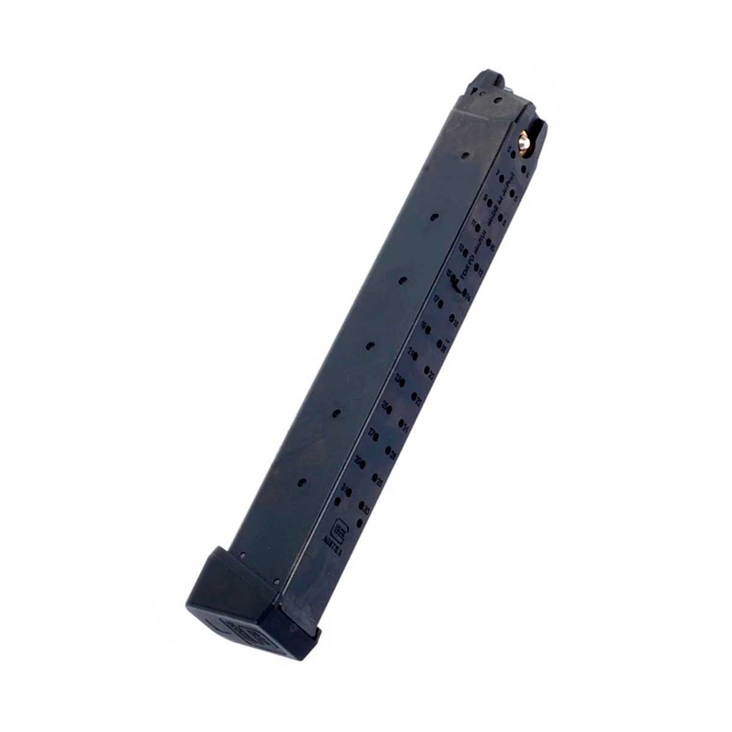 CARGADOR PISTOLA MARUI GLOCK LARGO NEGRO