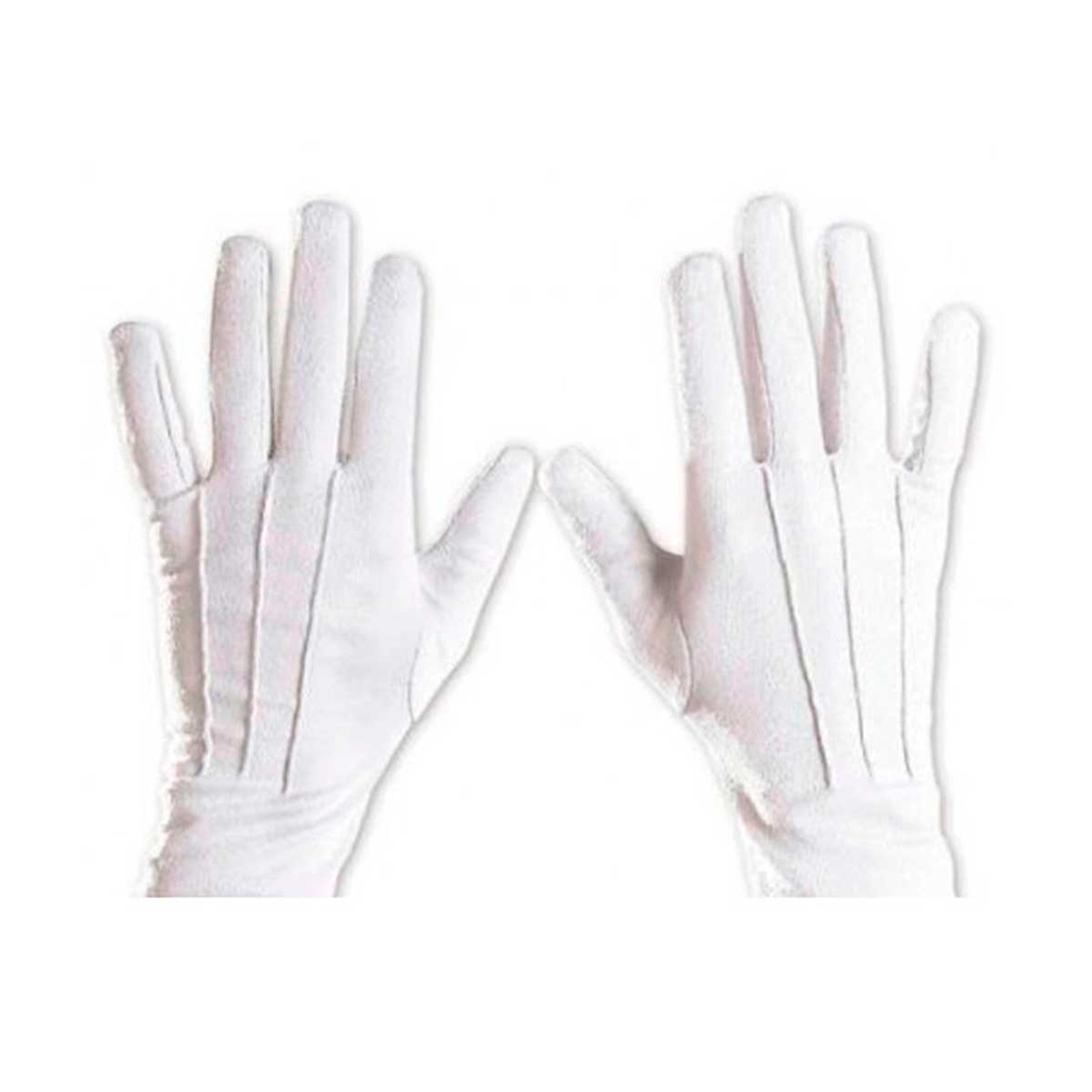 GUANTE MILITAR NYLON GALA 3 VENAS BLANCO