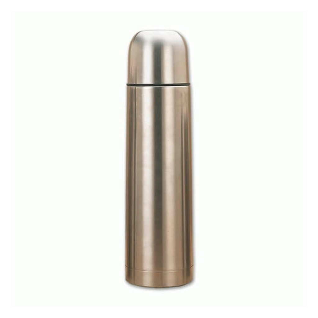 TERMO ACERO INOXIDABLE 1L PLATA
