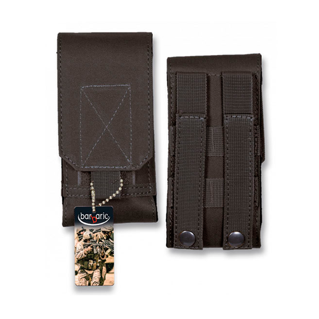 FUNDA MOVIL GR. BARBARIC MOLLE VELCRO NEGRA