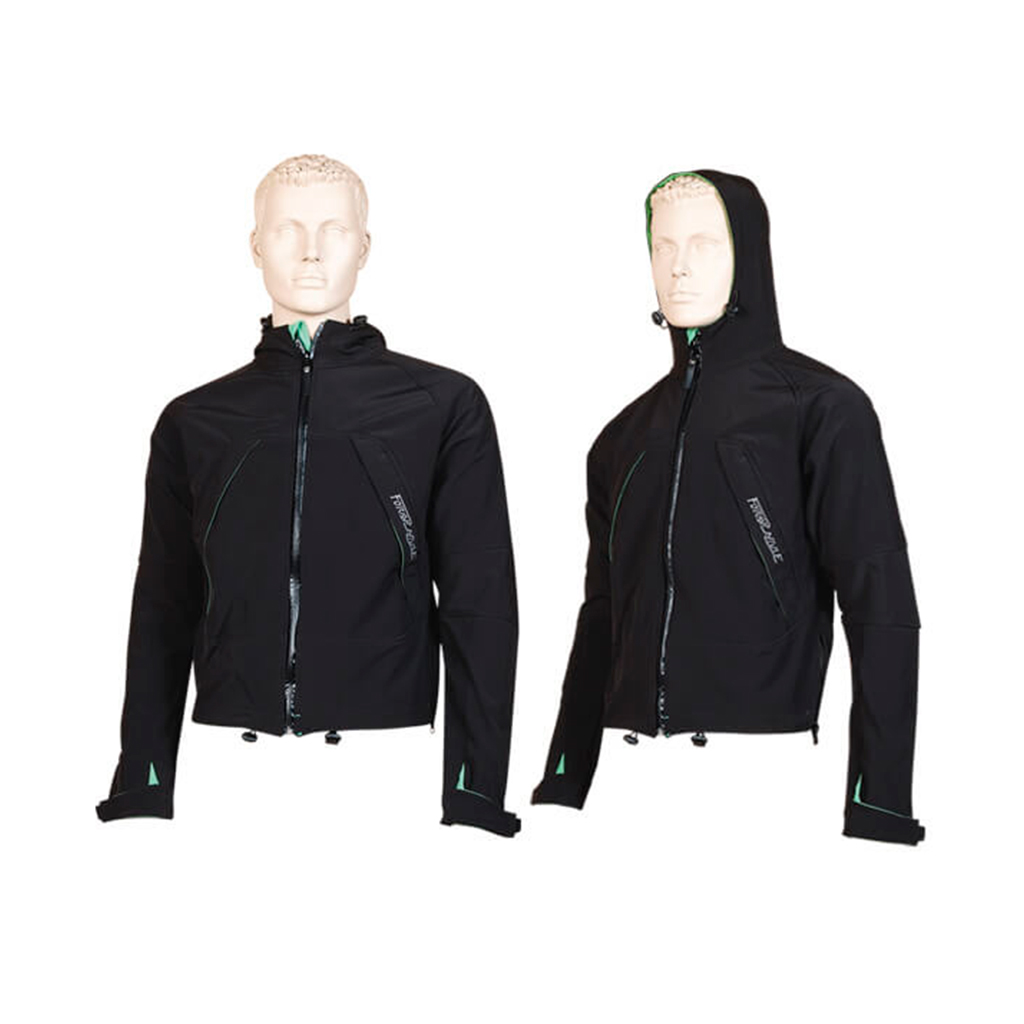 CHAQUETA SOFTSHELL FORAVENTURE BO NEGRA