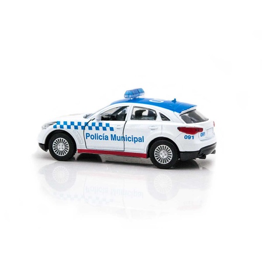 [739300] COCHE POLICIA MUNICIPAL BLANCO-AZUL