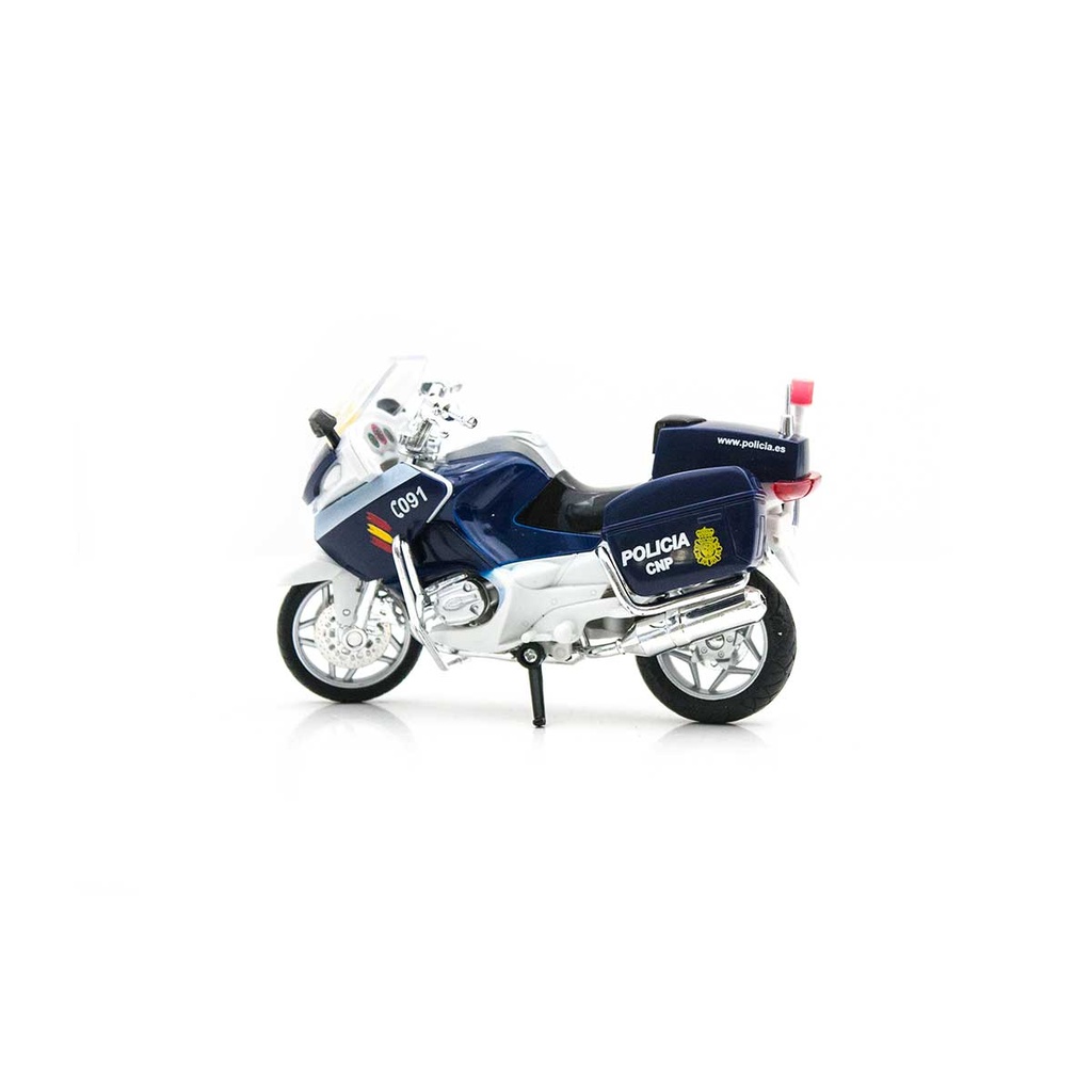 MOTO POLICIA NACIONAL AZUL-BLANCA