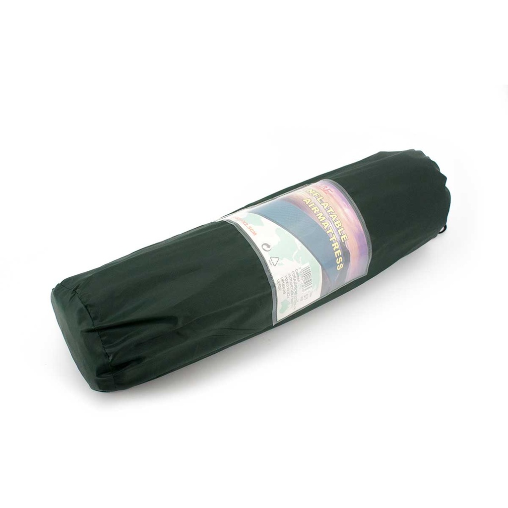 COLCHONETA AUTOHINCHABLE 183X51X2.5CM VERDE