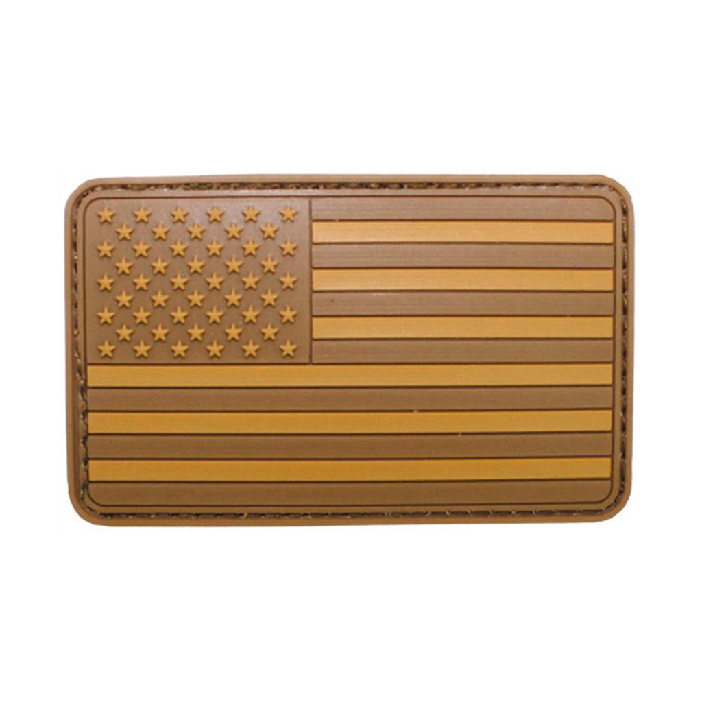 PARCHE PVC BANDERA AMERICANA TAN