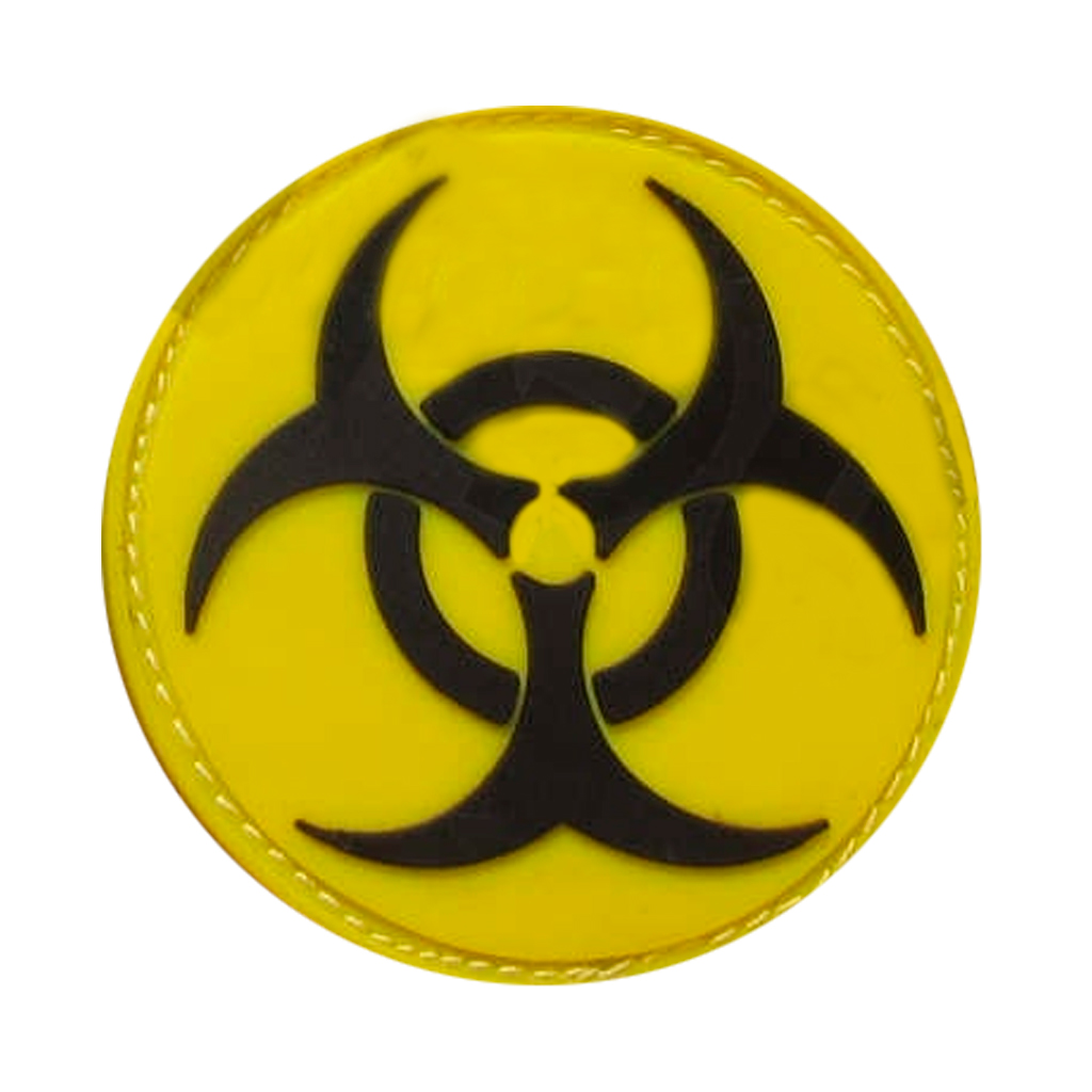 PARCHE PVC RESIDENT EVIL AMARILLO-NEGRO