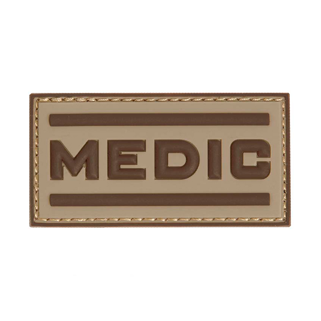 PARCHE PVC 3D MEDIC TAN