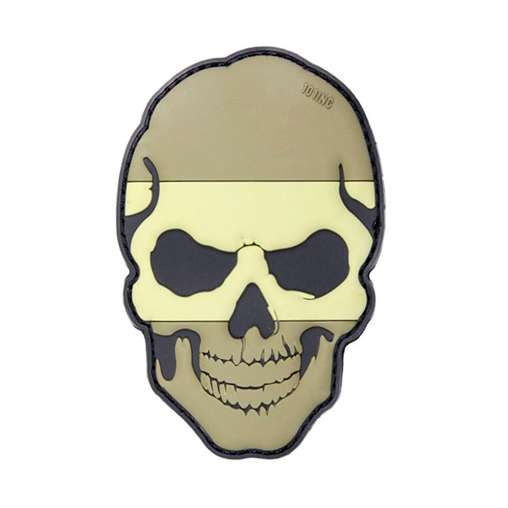 PARCHE PVC 3D CALAVERA ESPAÑA TAN