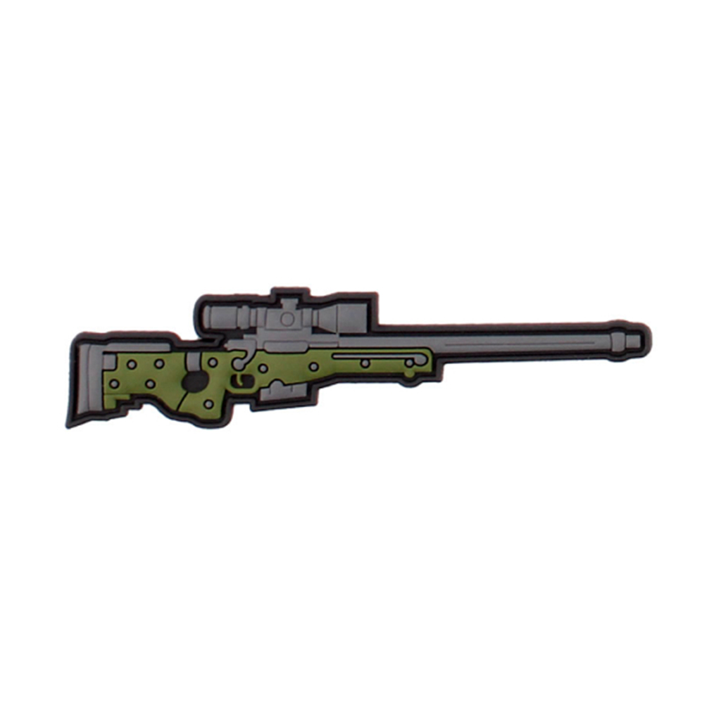PARCHE PVC 3D SNIPER AW-50 VERDE