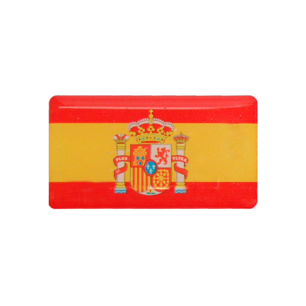 PEGATINA ABULTADA GR. 1PCS BANDERA CONSTITUCION ESPAÑA