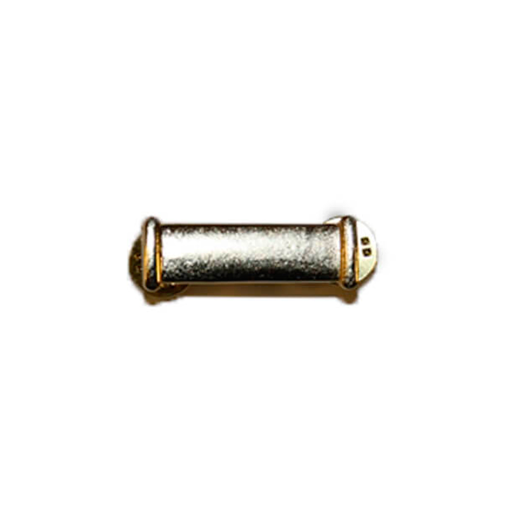 PASADOR METALICOS MILITARES 1 HUECO DORADO