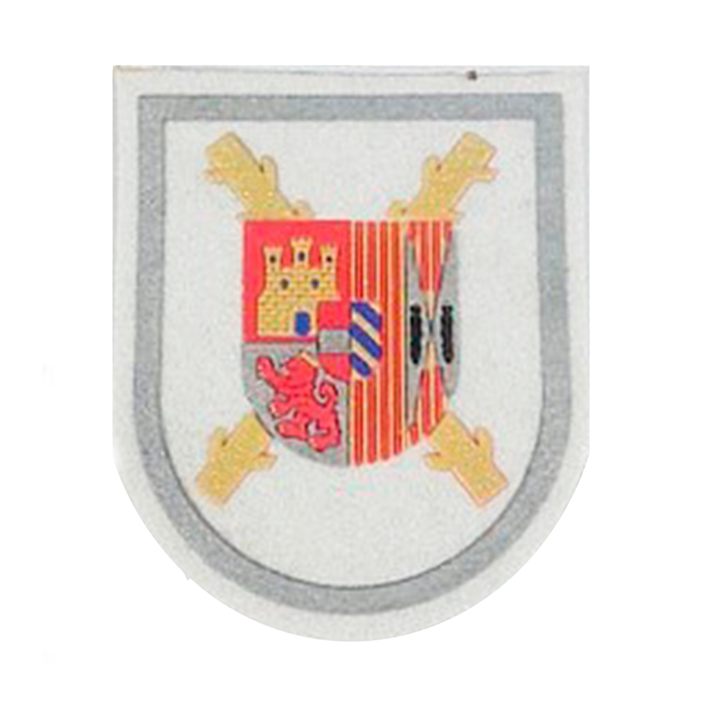 PARCHE LEGION ESCARAPELA TERCIO C/VELCRO BLANCO