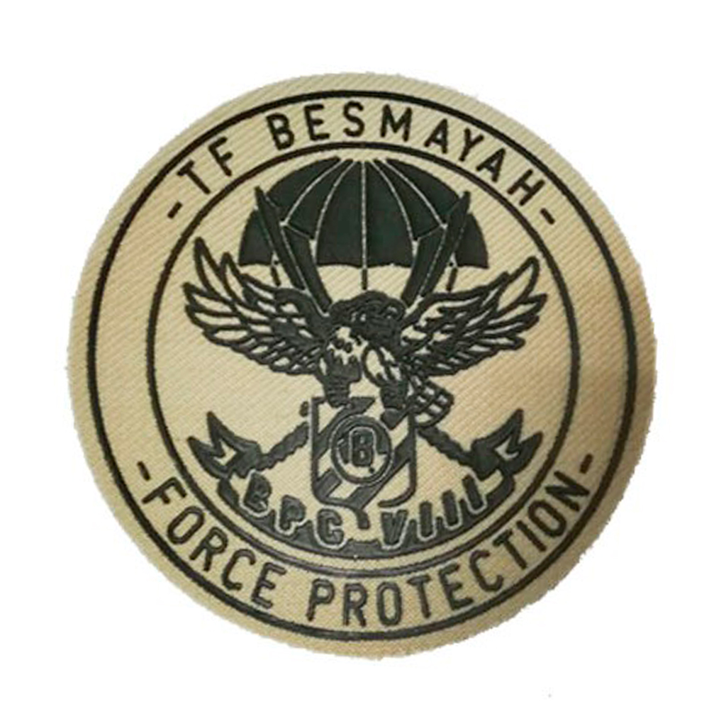 PARCHE BRIPAC IRAK TF BESMAYAH PROTECTION C/VELCRO TAN