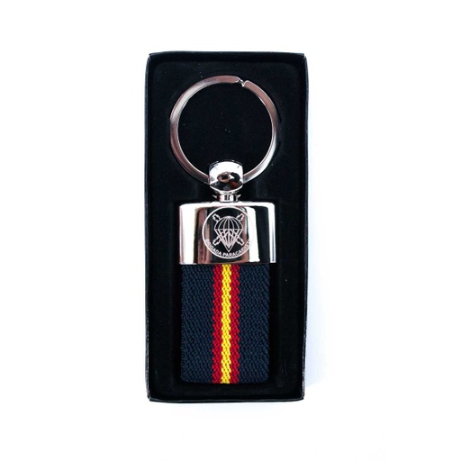 [09427GR4012] LLAVERO BRIPAC METALICO BANDERA ESPAÑA MARINO BRIPAC