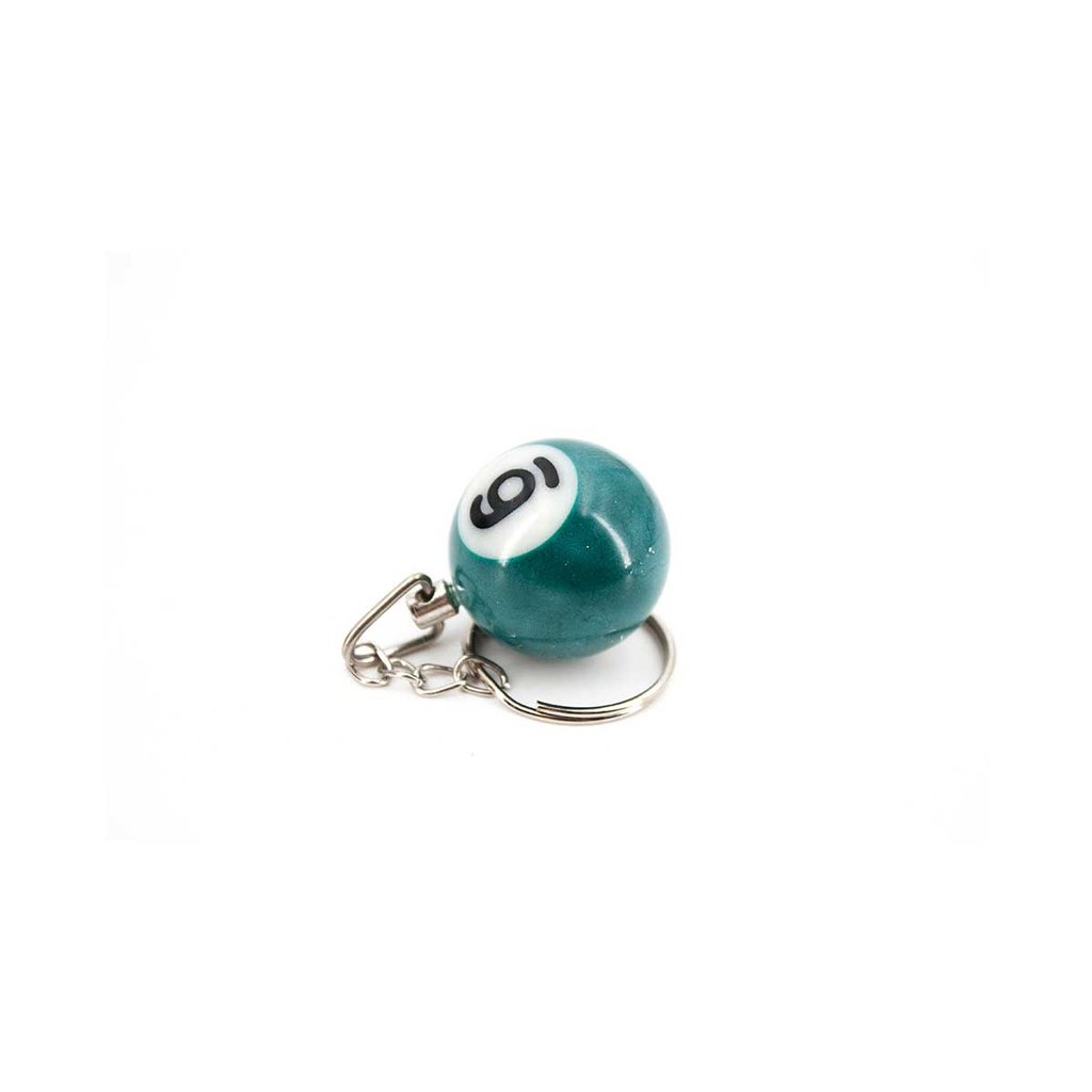 LLAVERO BOLA BILLAR PEQ. VERDE