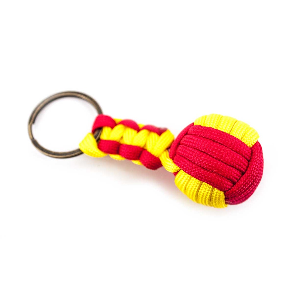 LLAVERO BOLA GR. PARACORD BANDERA ESPAÑA