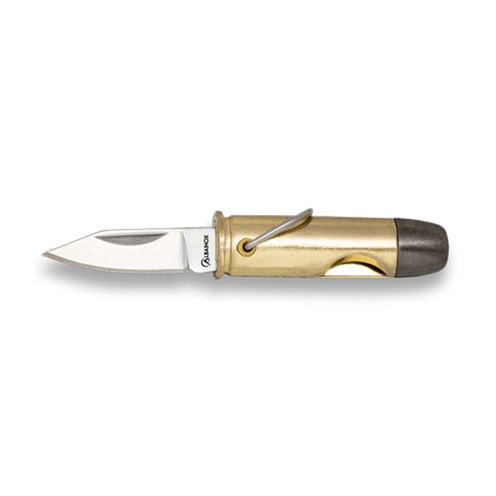 NAVAJA BALA MINI ALBAINOX DORADO