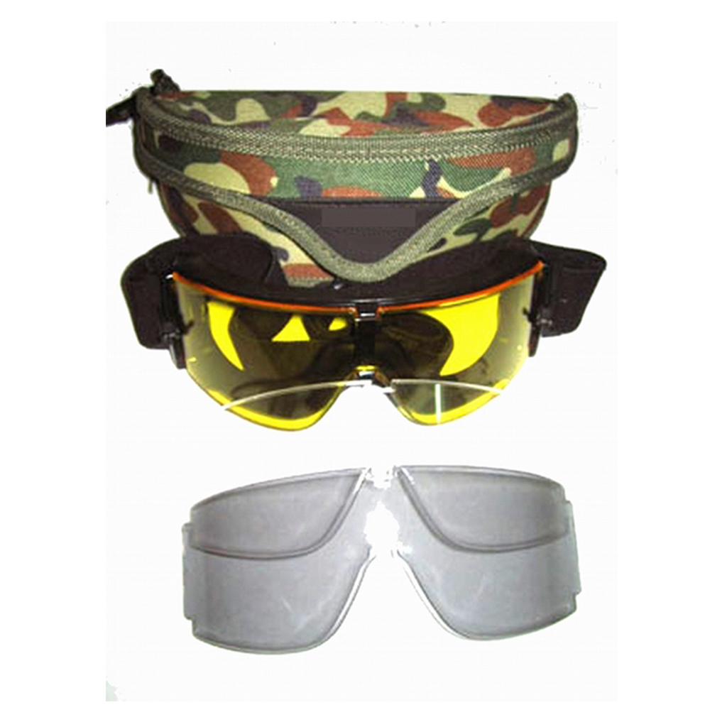 GAFA AIRSOFT 3 LENTES INTERCAMBI. 800 NEGRA
