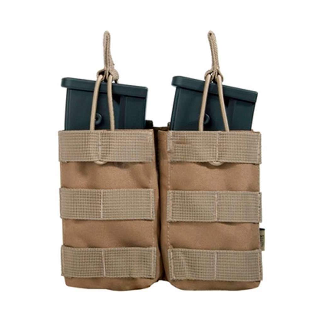 POUCH CARGADOR G36 DOBLE DELTA TACTICS MOLLE TAN