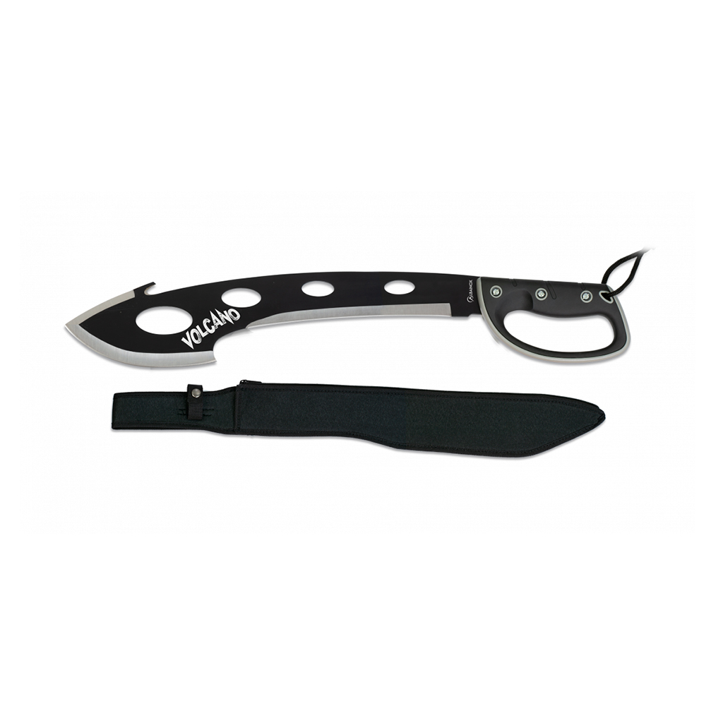 MACHETE BOLO ALBAINOX VOLCANO 42CM MANGO NEGRO