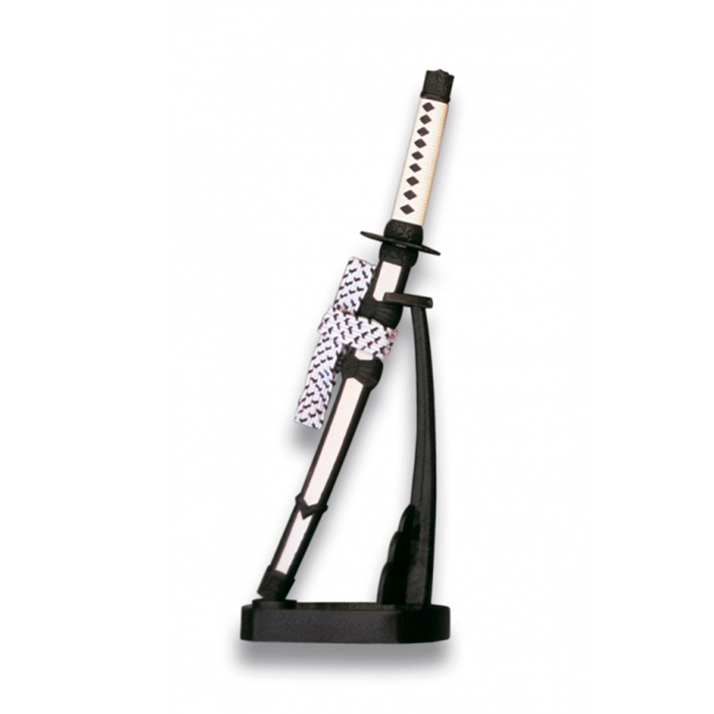 KATANA MINI TOLE10 9.8CM C/PEANA NEGRA-BLANCA