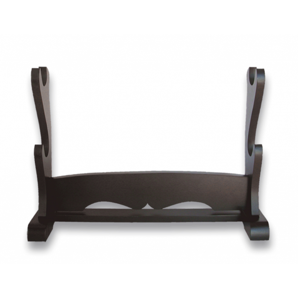 PEANA KATANA SAMURAI 2PCS MADERA NEGRA