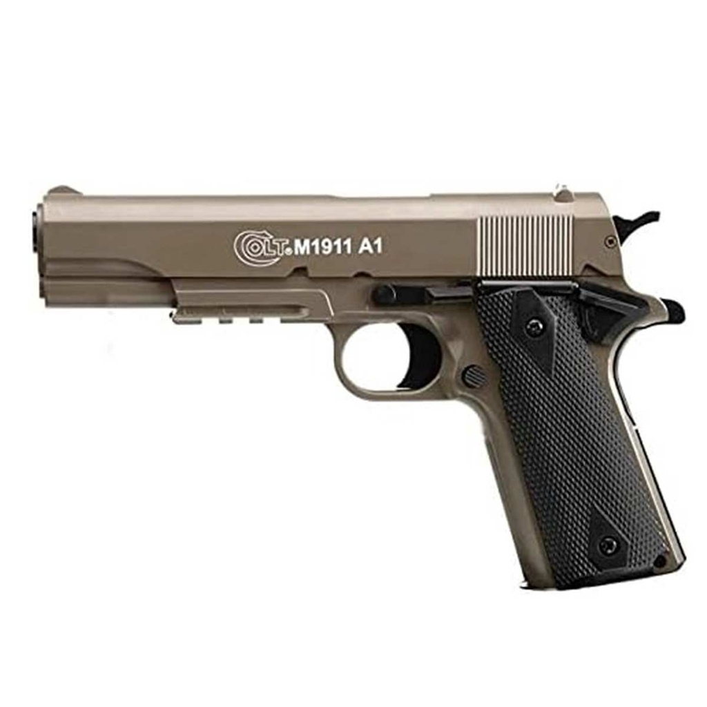PISTOLA COLT 1911 A1 SPRING TAN-NEGRO