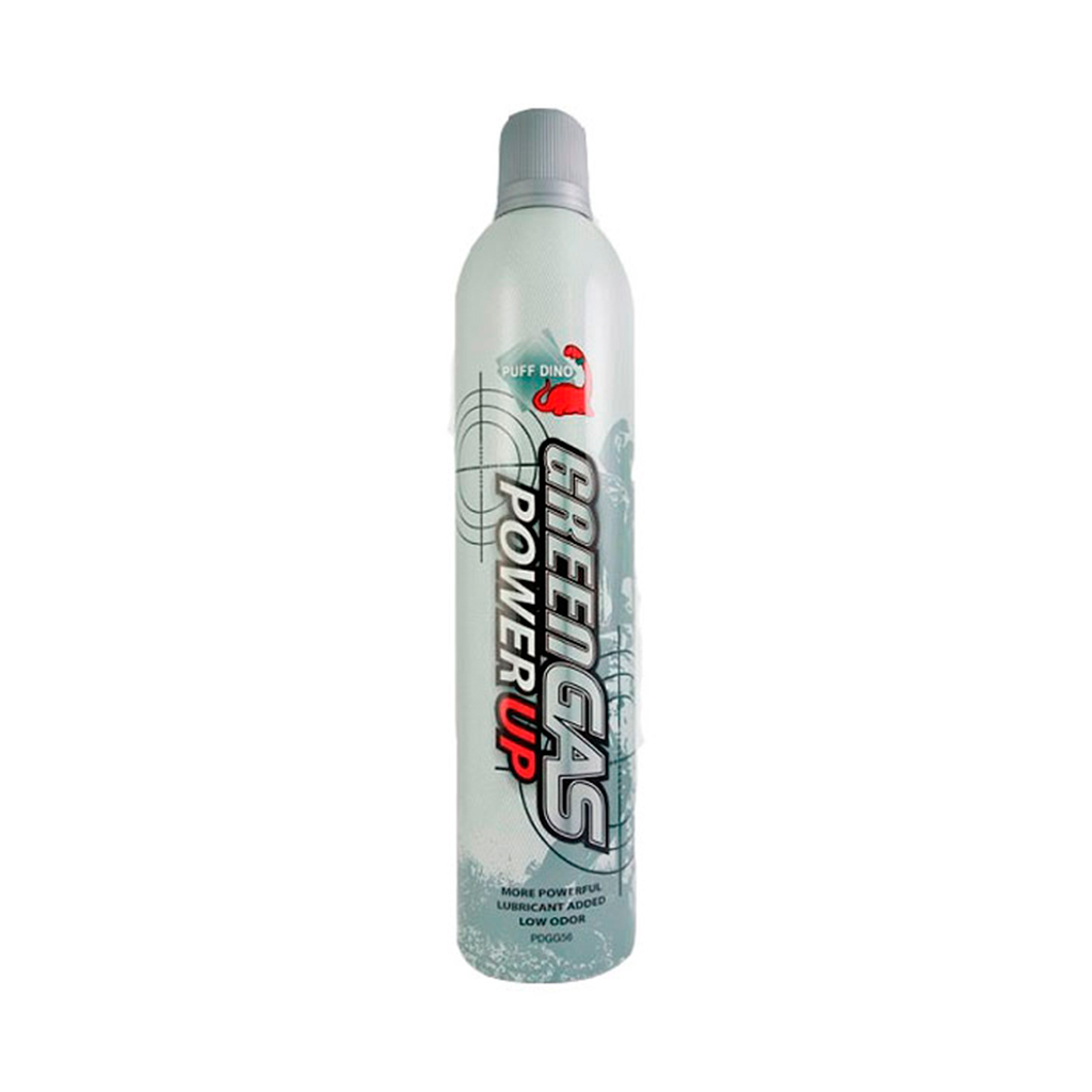 BOTELLA GREEN GAS PUFF DINO 14K C/SILICONA TAPON GRIS