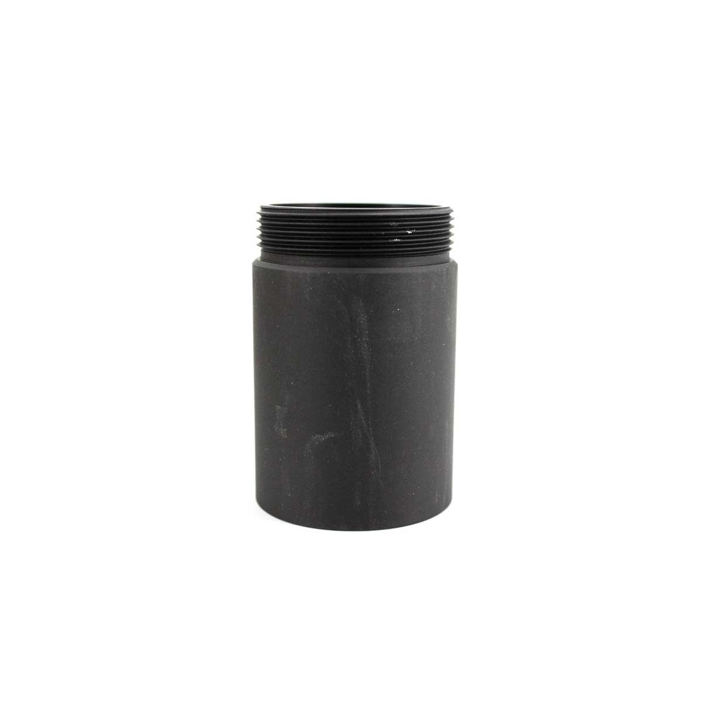 EXTENSION SILENCIADOR AMOEBA AM-013/014  CORTO NEGRO