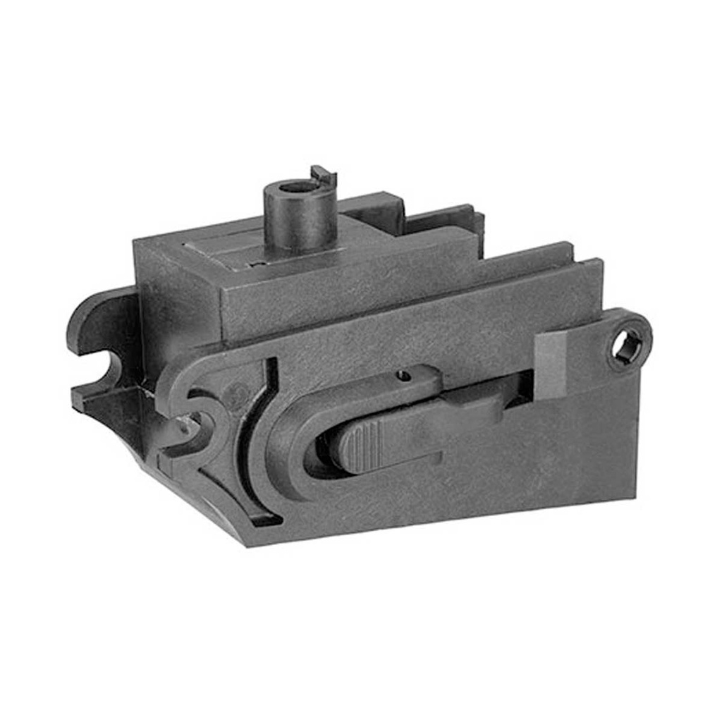 ADAPTADOR CARGADOR M4 PARA G36 JING GONG NEGRO