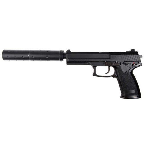 [SG00018] PISTOLA SAIGO DEFENSE SOCOM MK23 C/SILENCIADOR GAS NEGRA