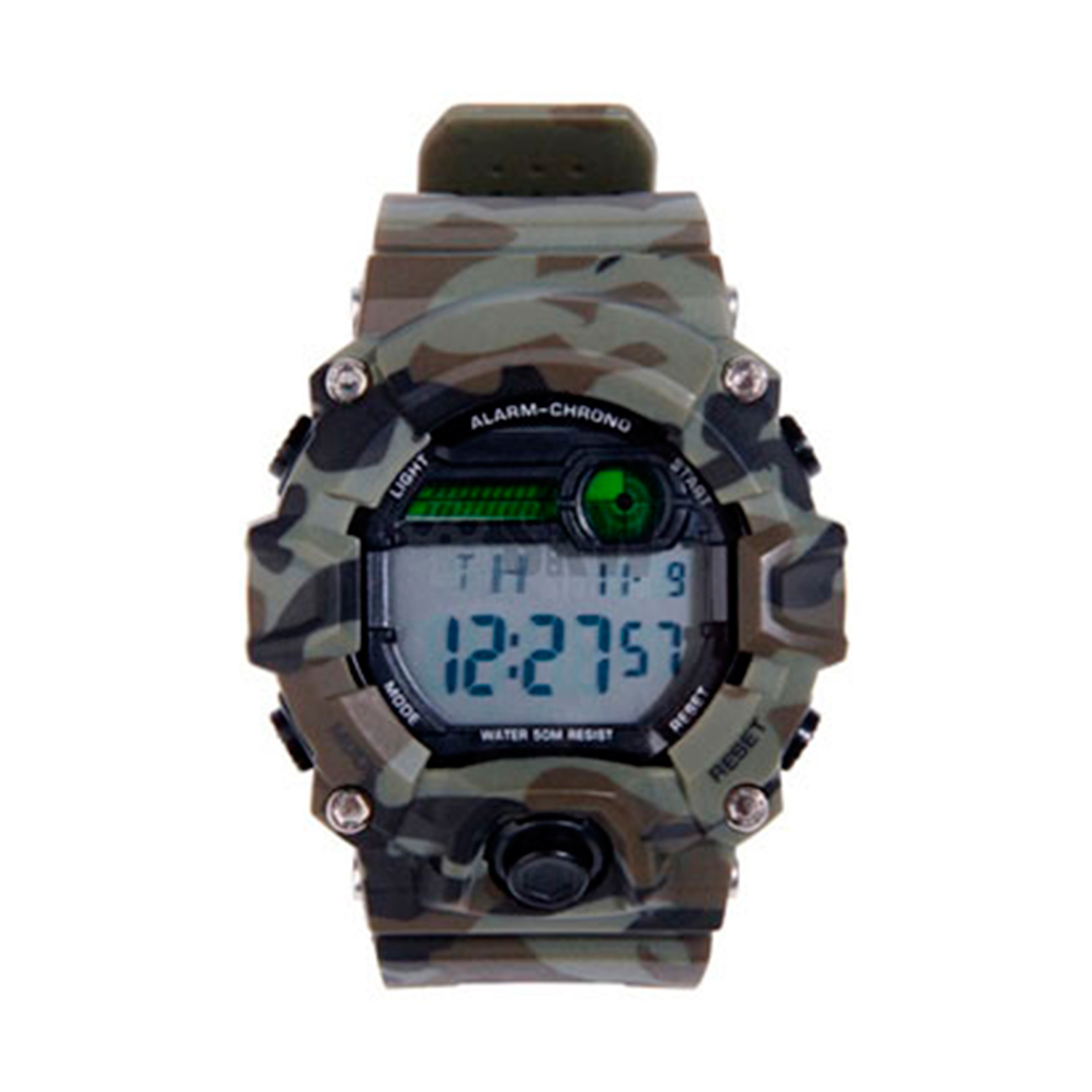 RELOJ TACTICO DELTA TACTICS MULTIFUNCION CAMO