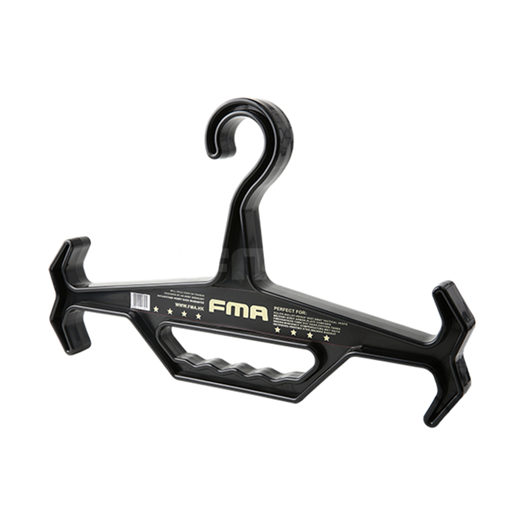 PERCHA FMA RIGIDA PARA CHALECOS TACTICO NEGRA
