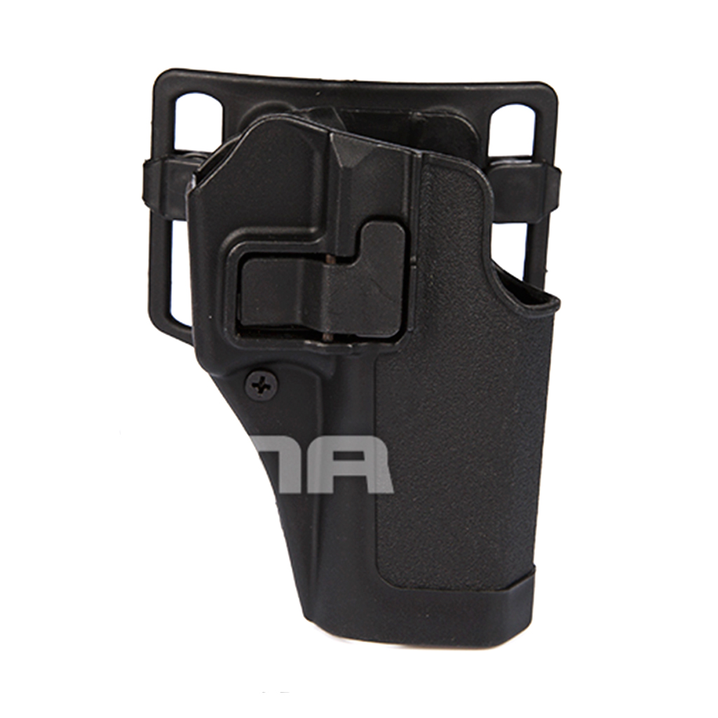 FUNDA PISTOLA RIGIDA FMA GLOCK NEGRA